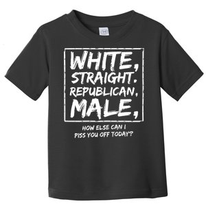 White Straight Republican Male Toddler T-Shirt