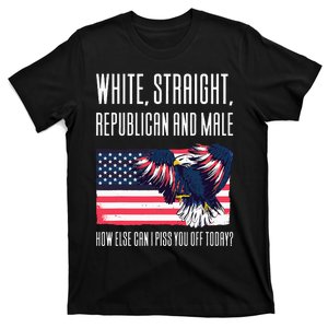 White Straight Republican Male T-Shirt