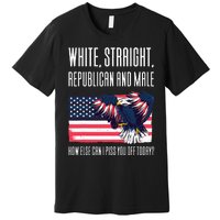 White Straight Republican Male Premium T-Shirt