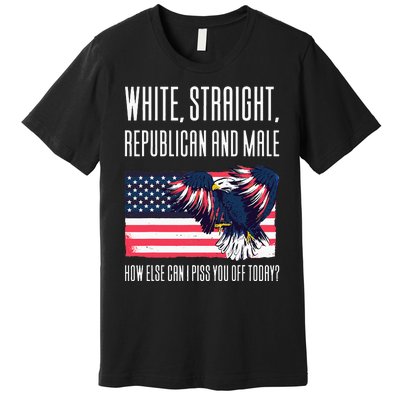 White Straight Republican Male Premium T-Shirt