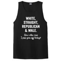 White Straight Republican Male PosiCharge Competitor Tank