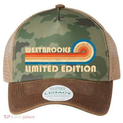 Westbrooks Surname Retro Vintage 80s 90s Birthday Reunion Legacy Tie Dye Trucker Hat