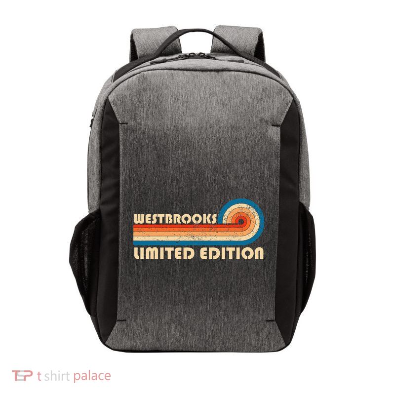 Westbrooks Surname Retro Vintage 80s 90s Birthday Reunion Vector Backpack