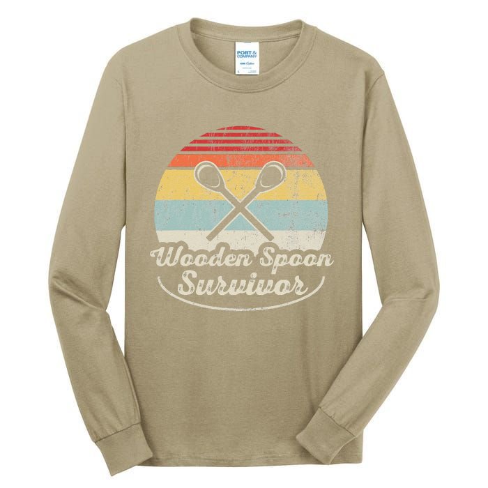 Wooden Spoon Survivor Vintage Style Tall Long Sleeve T-Shirt