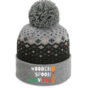 Wooden Spoon Survivor The Baniff Cuffed Pom Beanie