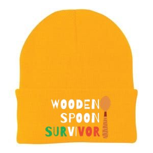 Wooden Spoon Survivor Knit Cap Winter Beanie