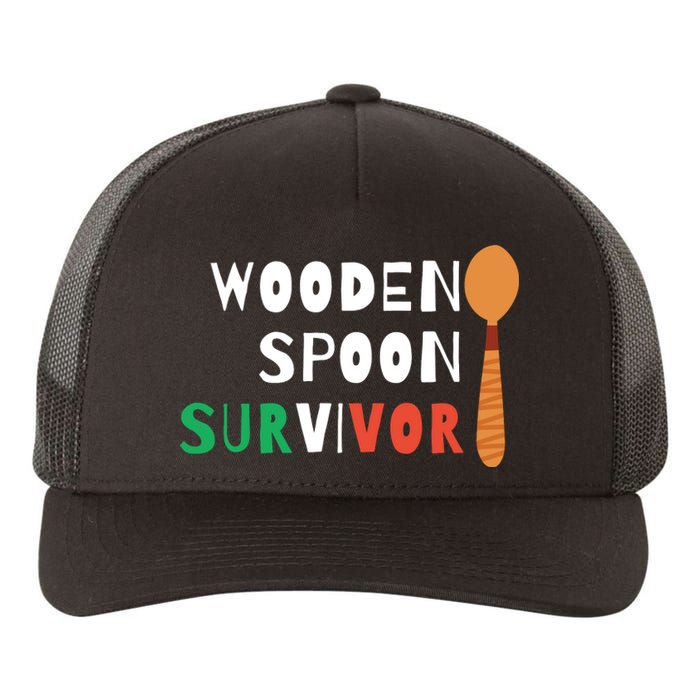 Wooden Spoon Survivor Yupoong Adult 5-Panel Trucker Hat