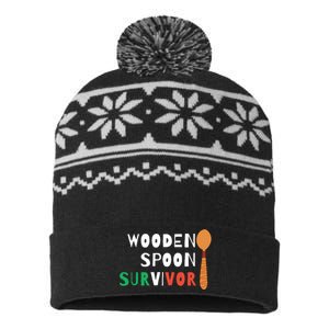 Wooden Spoon Survivor USA-Made Snowflake Beanie