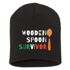 Wooden Spoon Survivor Short Acrylic Beanie