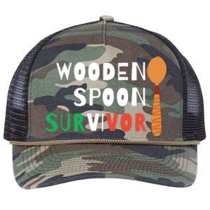 Wooden Spoon Survivor Retro Rope Trucker Hat Cap