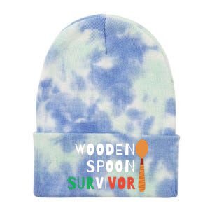 Wooden Spoon Survivor Tie Dye 12in Knit Beanie