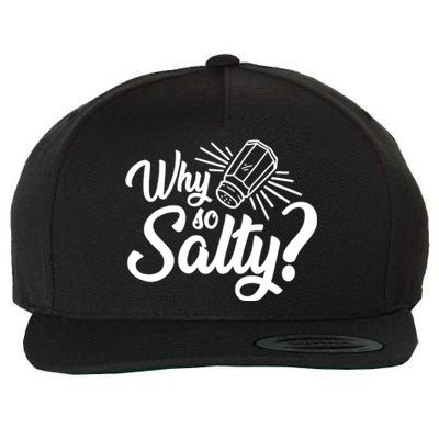 Why So Salty Wool Snapback Cap