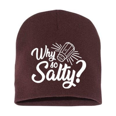 Why So Salty Short Acrylic Beanie