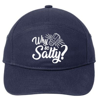 Why So Salty 7-Panel Snapback Hat