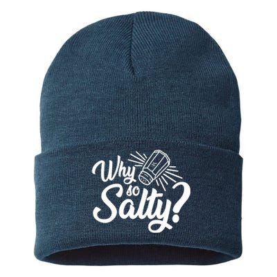 Why So Salty Sustainable Knit Beanie