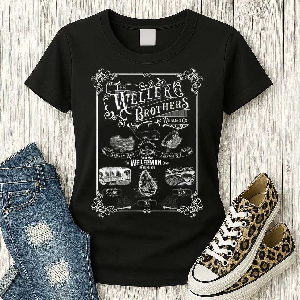 Wellerman Sea Shanty Weller Brothers Soon May The Wellerman Womens T-Shirt
