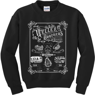 Wellerman Sea Shanty Weller Brothers Soon May The Wellerman Kids Sweatshirt