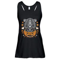 Women Skeleton S Pregnancy Announcement Mom Halloween Ladies Essential Flowy Tank