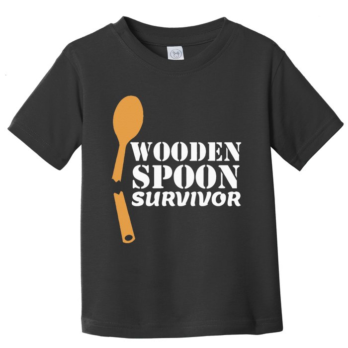 Wooden Spoon Survivor Italian Filipino Pride Toddler T-Shirt