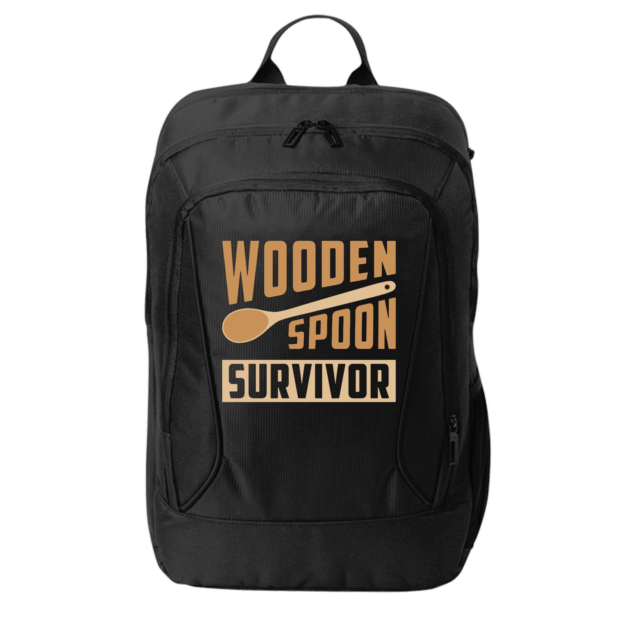 Wooden Spoon Survivor Funny City Backpack