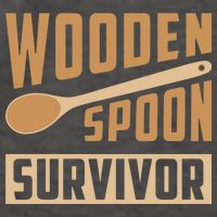 Wooden Spoon Survivor Funny Vector Backpack