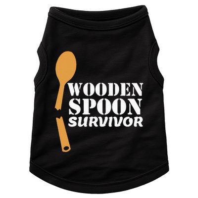 Wooden Spoon Survivor Italian Filipino Pride Doggie Tank