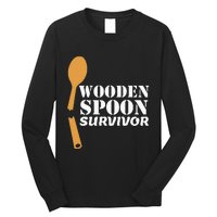 Wooden Spoon Survivor Italian Filipino Pride Long Sleeve Shirt