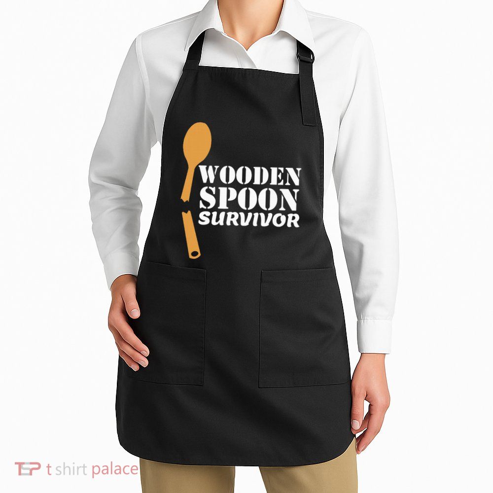 Wooden Spoon Survivor Italian Filipino Pride Apron