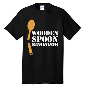 Wooden Spoon Survivor Italian Filipino Pride Tall T-Shirt