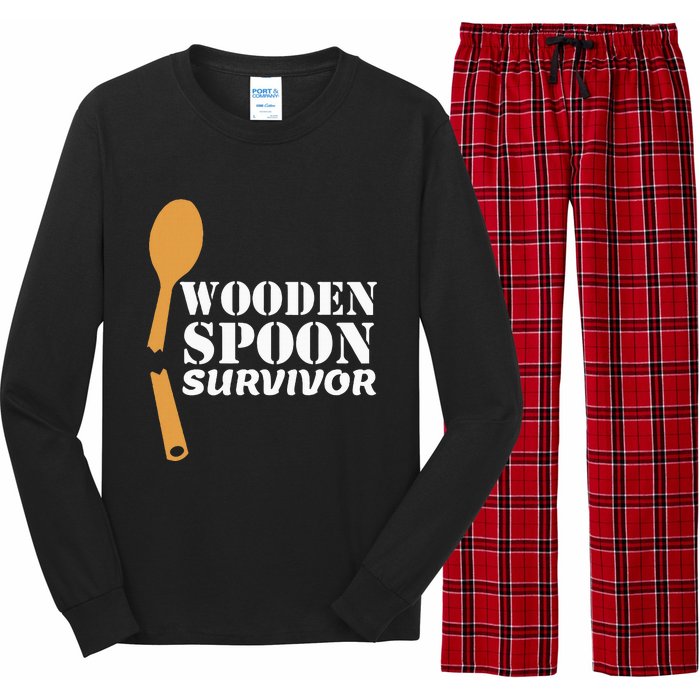 Wooden Spoon Survivor Italian Filipino Pride Long Sleeve Pajama Set