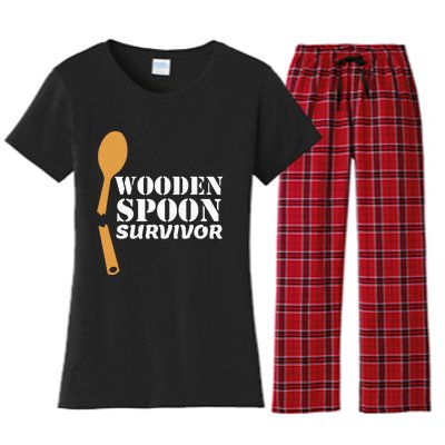 Wooden Spoon Survivor Italian Filipino Pride Women's Flannel Pajama Set