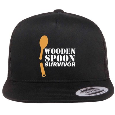 Wooden Spoon Survivor Italian Filipino Pride Flatbill Hat