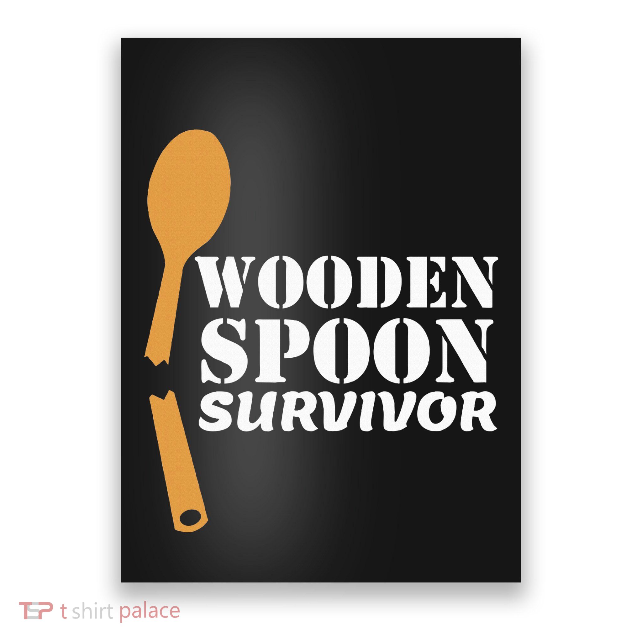 Wooden Spoon Survivor Italian Filipino Pride Poster