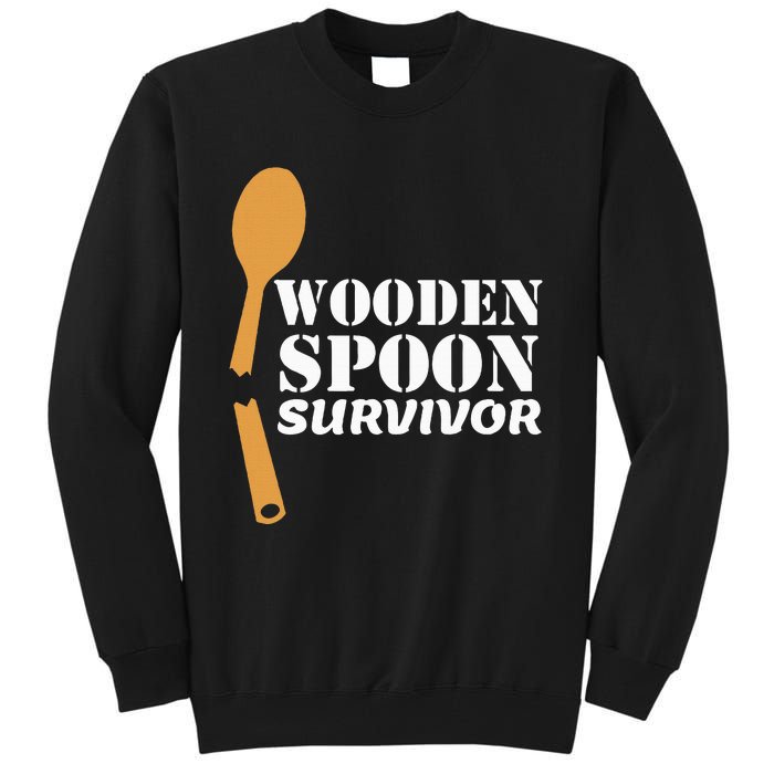 Wooden Spoon Survivor Italian Filipino Pride Tall Sweatshirt