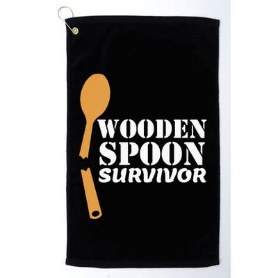 Wooden Spoon Survivor Italian Filipino Pride Golf Towel