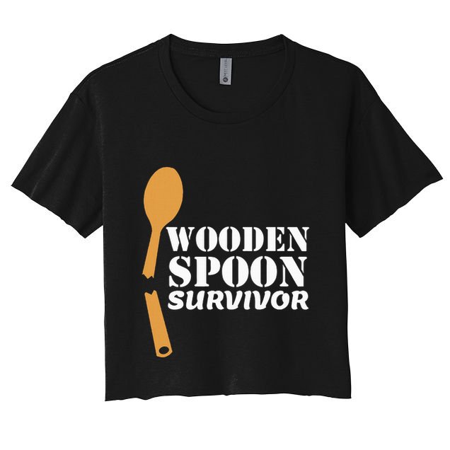 Wooden Spoon Survivor Italian Filipino Pride Crop Top