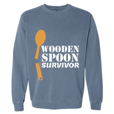 Wooden Spoon Survivor Italian Filipino Pride Garment-Dyed Sweatshirt