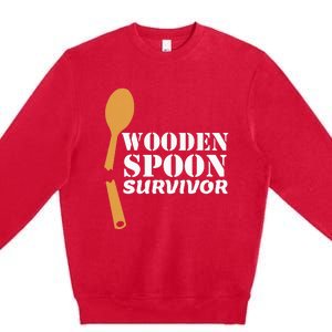 Wooden Spoon Survivor Italian Filipino Pride Premium Crewneck Sweatshirt