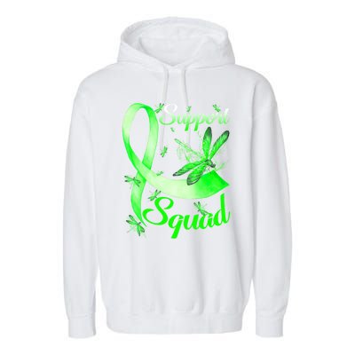 Warrior Support Squad Dragonfly Cerebral Palsy Awareness Cute Gift Garment-Dyed Fleece Hoodie