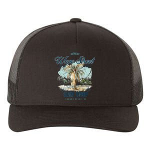 Wave Street Surf Shop Authentic Yupoong Adult 5-Panel Trucker Hat