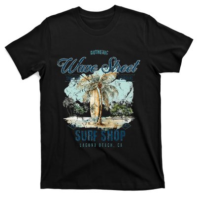 Wave Street Surf Shop Authentic T-Shirt