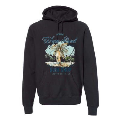 Wave Street Surf Shop Authentic Premium Hoodie