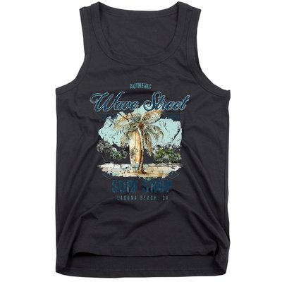 Wave Street Surf Shop Authentic Tank Top