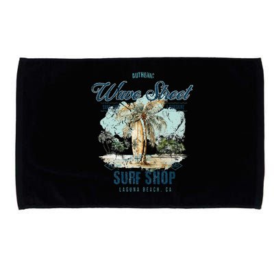 Wave Street Surf Shop Authentic Microfiber Hand Towel