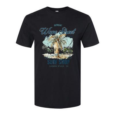 Wave Street Surf Shop Authentic Softstyle CVC T-Shirt