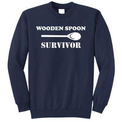 Wooden Spoon Survivor Funny Sweatshirt