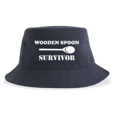 Wooden Spoon Survivor Funny Sustainable Bucket Hat