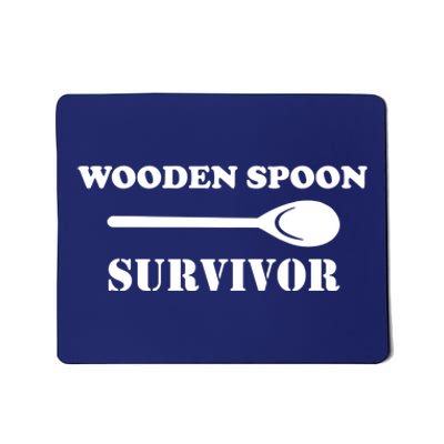 Wooden Spoon Survivor Funny Mousepad