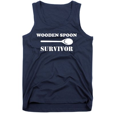 Wooden Spoon Survivor Funny Tank Top