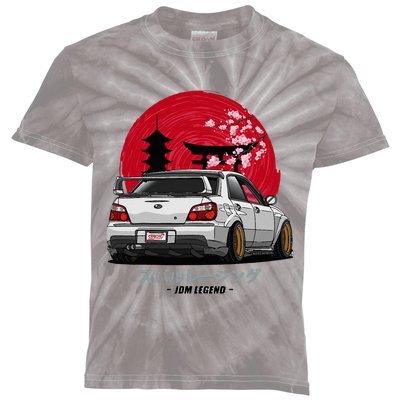 Wrx Sti Subie Cars Impreza Jdm Sport Kids Tie-Dye T-Shirt